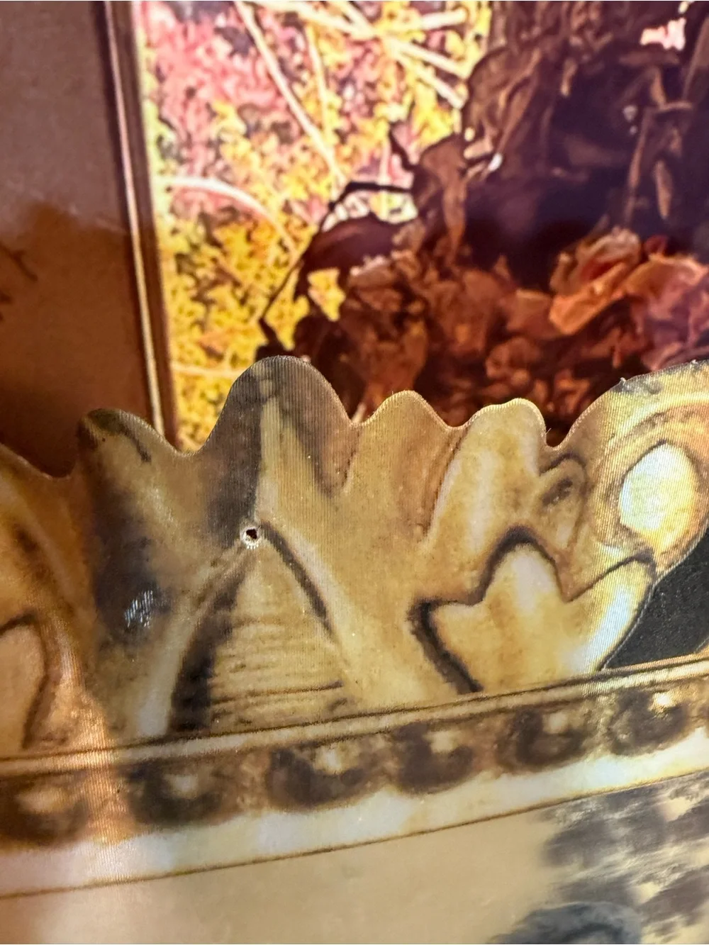 Halloween Lenticular Faux Ornate Decorative Creepy Wall Family Portrait Changes